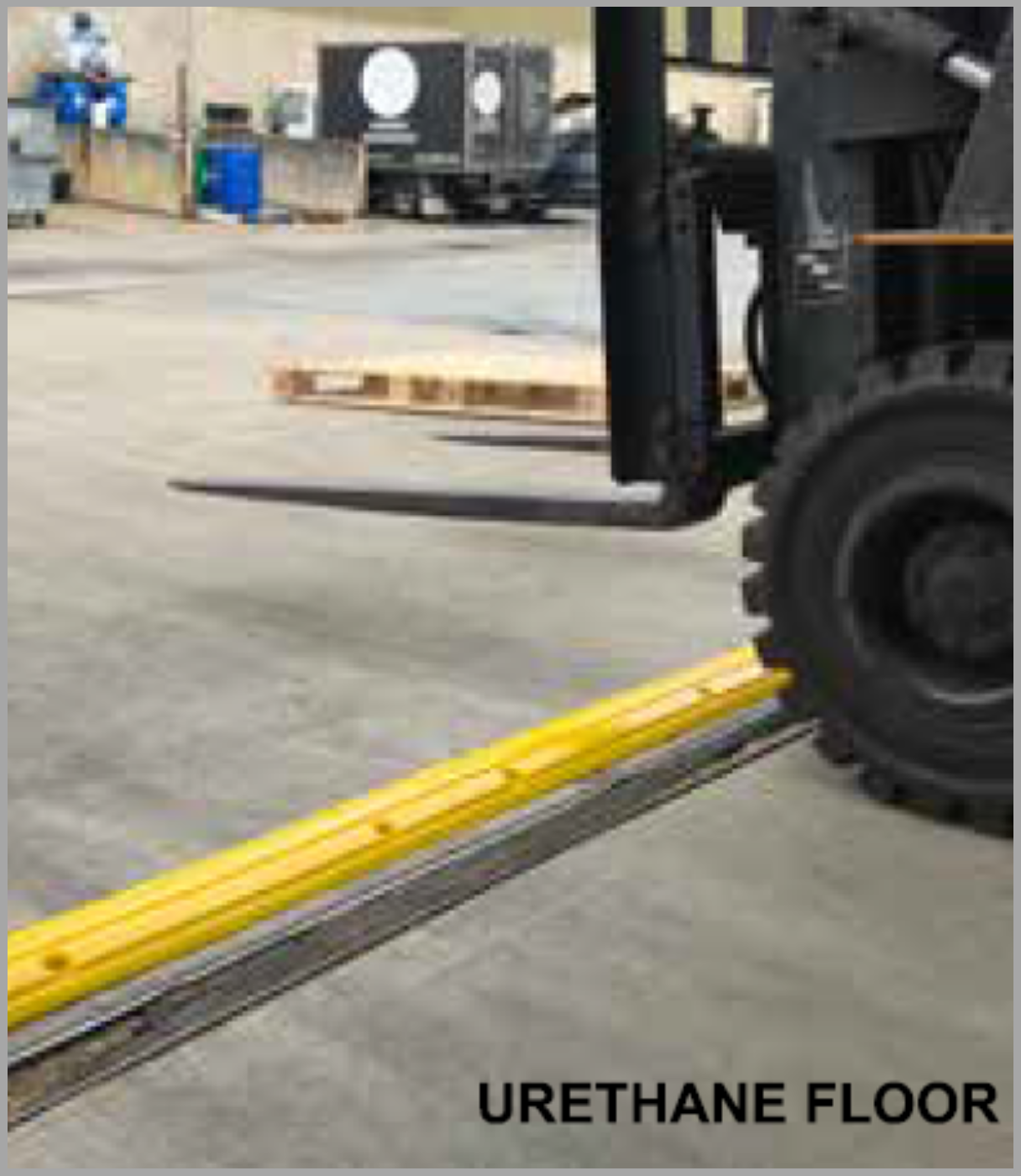 Urethane Floor Bunding YELLOW